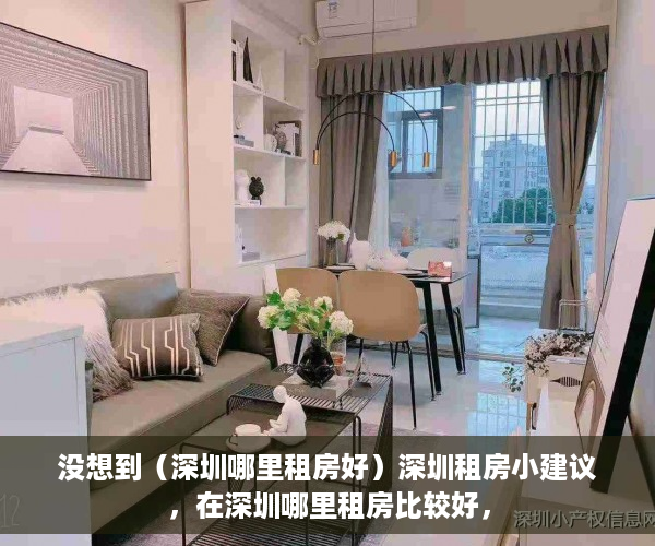 没想到（深圳哪里租房好）深圳租房小建议，在深圳哪里租房比较好，