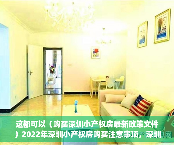这都可以（购买深圳小产权房最新政策文件）2022年深圳小产权房购买注意事项，深圳小产权房的最新政策，