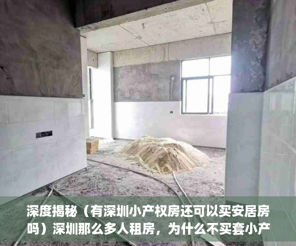 深度揭秘（有深圳小产权房还可以买安居房吗）深圳那么多人租房，为什么不买套小产权房自己住呢？，深圳小产权房很难卖，