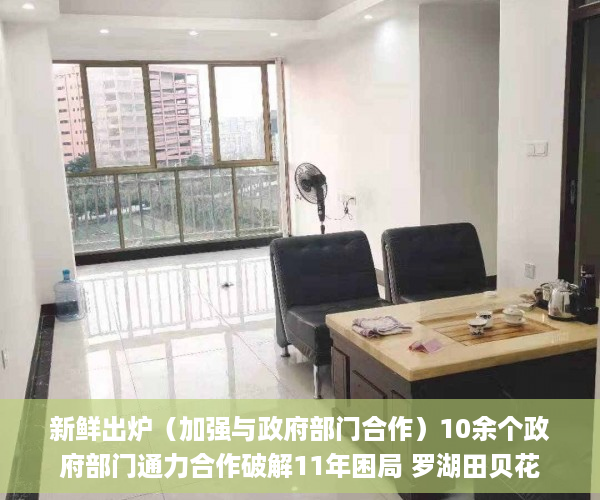 新鲜出炉（加强与政府部门合作）10余个政府部门通力合作破解11年困局 罗湖田贝花园首批房产证发放_深圳新闻网，各部门之间通力合作，