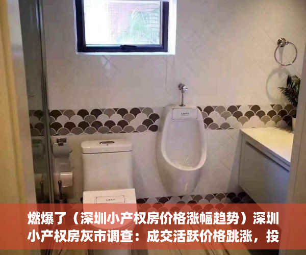 燃爆了（深圳小产权房价格涨幅趋势）深圳小产权房灰市调查：成交活跃价格跳涨，投资客险中求富，深圳小产权房涨幅最高达50%，
