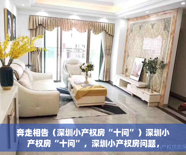 奔走相告（深圳小产权房“十问”）深圳小产权房“十问”，深圳小产权房问题，