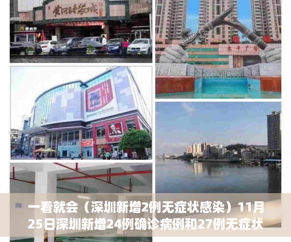 一看就会（深圳新增2例无症状感染）11月25日深圳新增24例确诊病例和27例无症状感染者，深圳新增一例无症状感染者是哪里的，