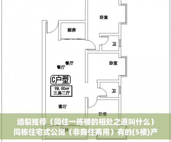 墙裂推荐（同住一栋楼的相处之道叫什么）同栋住宅式公寓（非商住两用）有的(5楼)产权50年，有的(1、3、7楼)70年是啥情况？，同住一栋楼的相处之道作文，