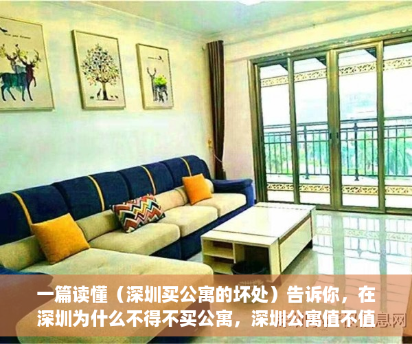 一篇读懂（深圳买公寓的坏处）告诉你，在深圳为什么不得不买公寓，深圳公寓值不值得购买，