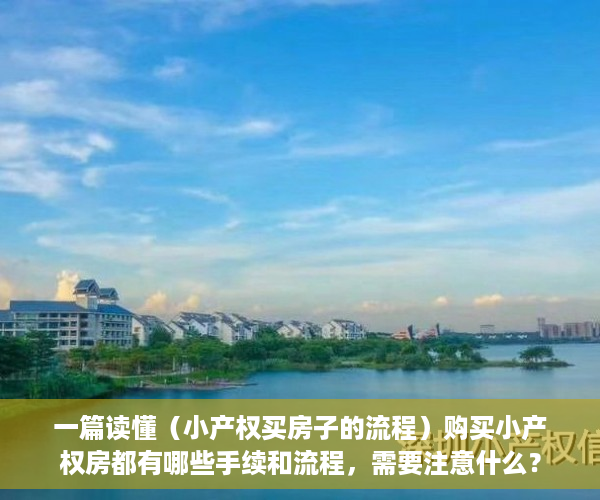 一篇读懂（小产权买房子的流程）购买小产权房都有哪些手续和流程，需要注意什么？，买小产权房注意事项和手续，
