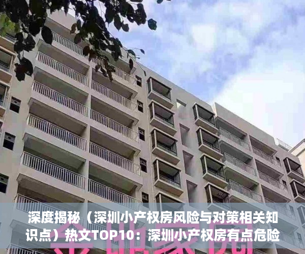 深度揭秘（深圳小产权房风险与对策相关知识点）热文TOP10：深圳小产权房有点危险……，深圳这么多小产权房何去何从，