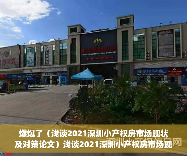 燃爆了（浅谈2021深圳小产权房市场现状及对策论文）浅谈2021深圳小产权房市场现状。，浅谈2021深圳小产权房市场现状及对策研究，