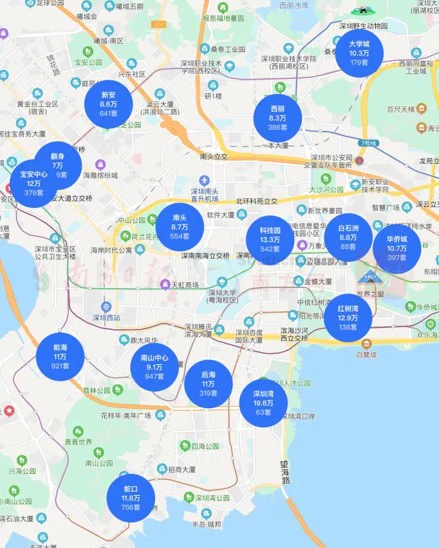 难以置信（深圳南山市房价）单价8万+打新深圳南山！洼地西丽2个网红盘怎么选？丨渔村智囊团，深圳南山房价最新情况走势，